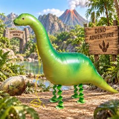 Super Sauras Walking Dinosaur Balloon