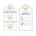 Unicorn Birthday Invitation Card