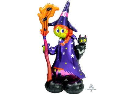 Scary Witch Halloween Airloonz Decoration Balloon Set Singapore