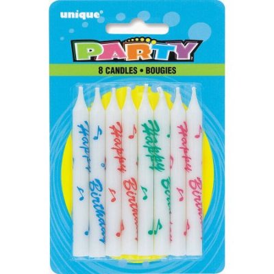 Music Note Happy Birthday Candle Singapore