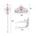 Princess Crown & Wand Wearable Set