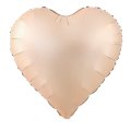 Caramel Heart Shape Helium Mylar Balloon Singapore
