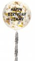 Personalized Happy Birthday Jumbo Helium Latex Balloon