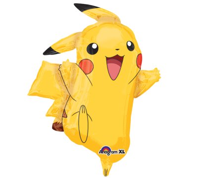 Pokemon Pikachu Super Shape Mylar Balloon Singapore