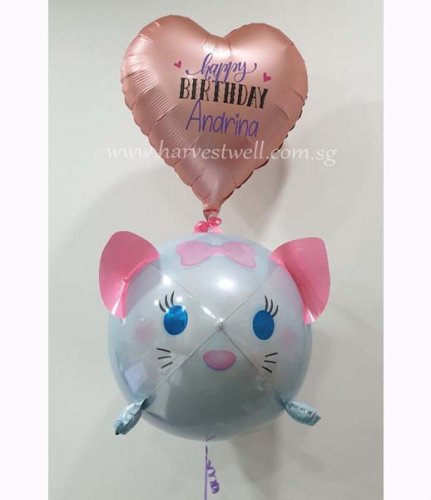 Customised Charactor Printing on Foil Balloon