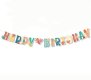 Happy Birthday Water World Sea Creatures Jointed Banner