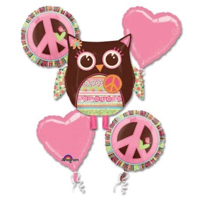 Hippie Chick Love Balloon Bouquet Singapore