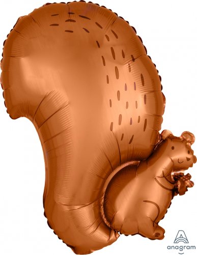 Woodlands Animal Squirrel JR Shape Mylar Balloon