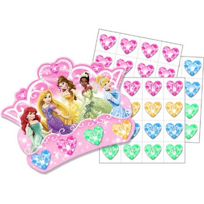 Disney Princess Bingo Party Game Singapore