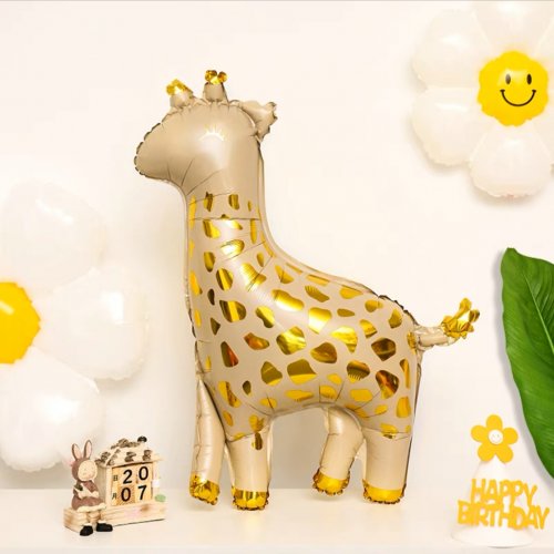 Jungle Safari Animal Giraffe Super Shape Mylar Balloon
