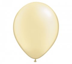 Ivory Colour Helium Latex Balloon