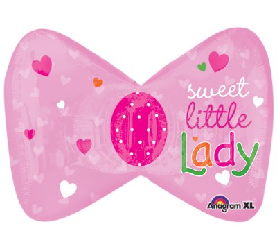 Sweet Little Lady Super Shape Mylar Balloon Singapore