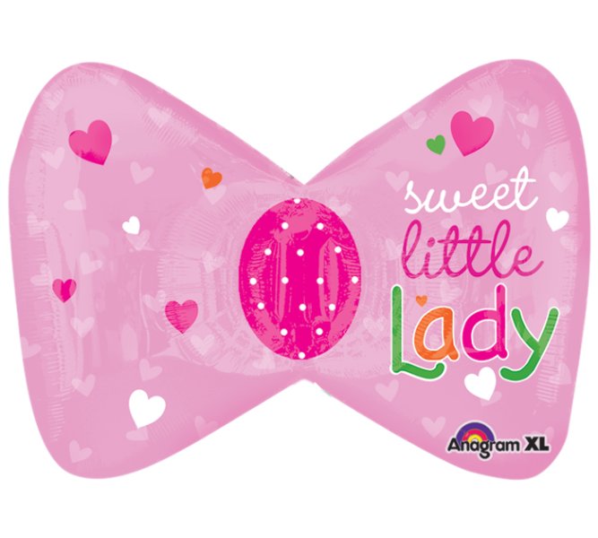 Sweet Little Lady Super Shape Mylar Balloon Singapore