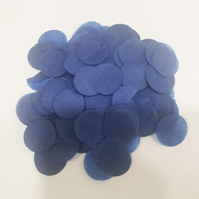 Dark Blue Tissue Confetti Singapore