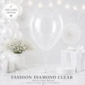 Diamond Clear Helium Latex Balloon Singapore