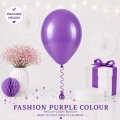 Purple Colour Helium Latex Balloon Singapore