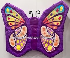 Butterfly 2D Shape Purple Pinata
