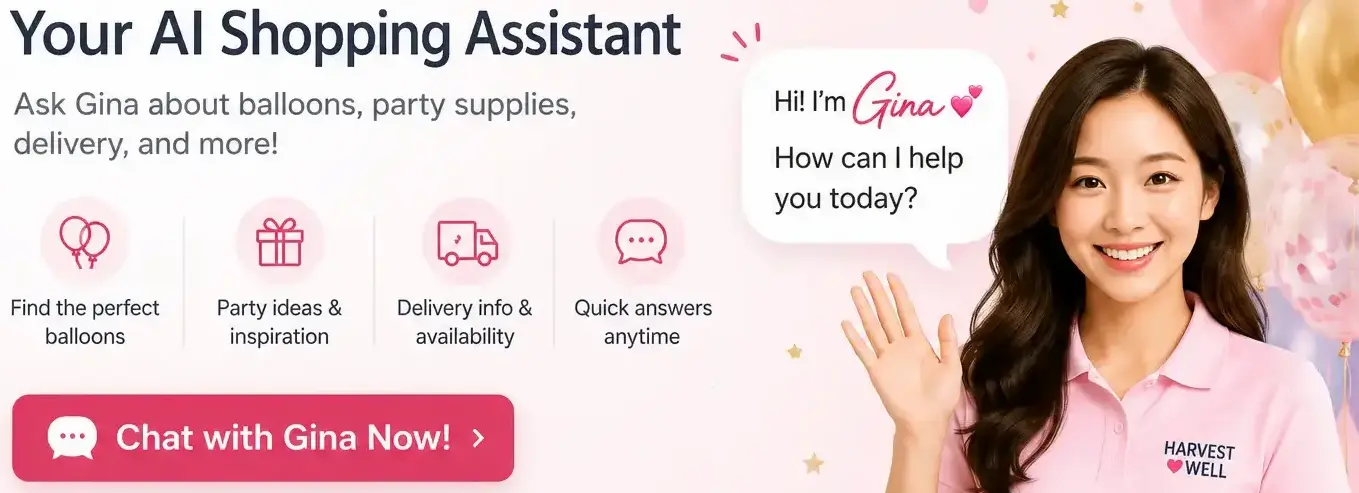 Meet Gina, your Harvest Well Shopping Assistant