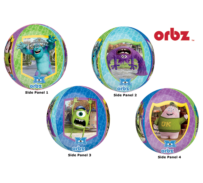Monster University Orbz Foil Balloon Monster University Orbz Foil Balloon