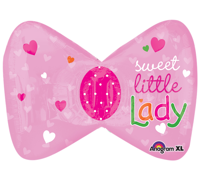 Sweet Little Lady Super Shape Mylar Balloon Singapore