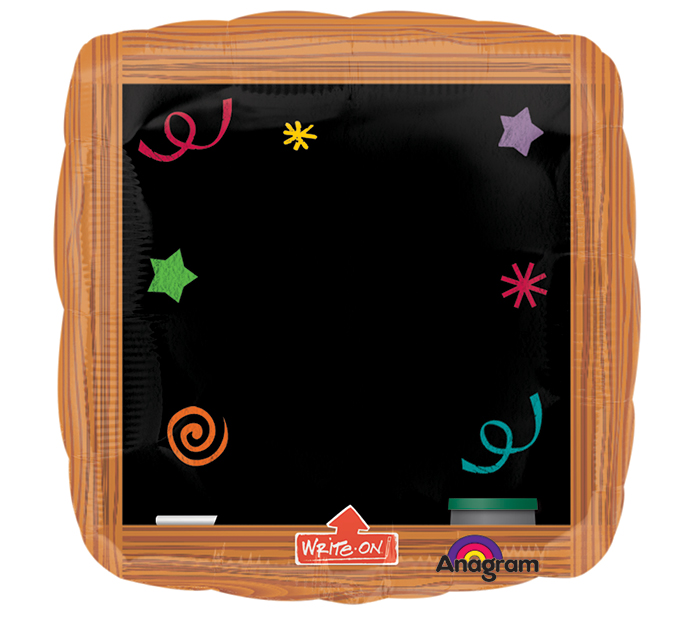 Write-On Wood Frame Black Board Super Shape Write-On Wood Frame Black Board Super Shape