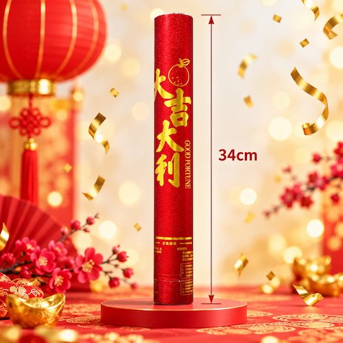34cm Party Confetti Popper Singapore