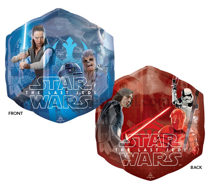 Star Wars The Last Jedi Super Shape Mylar Balloon Singapore