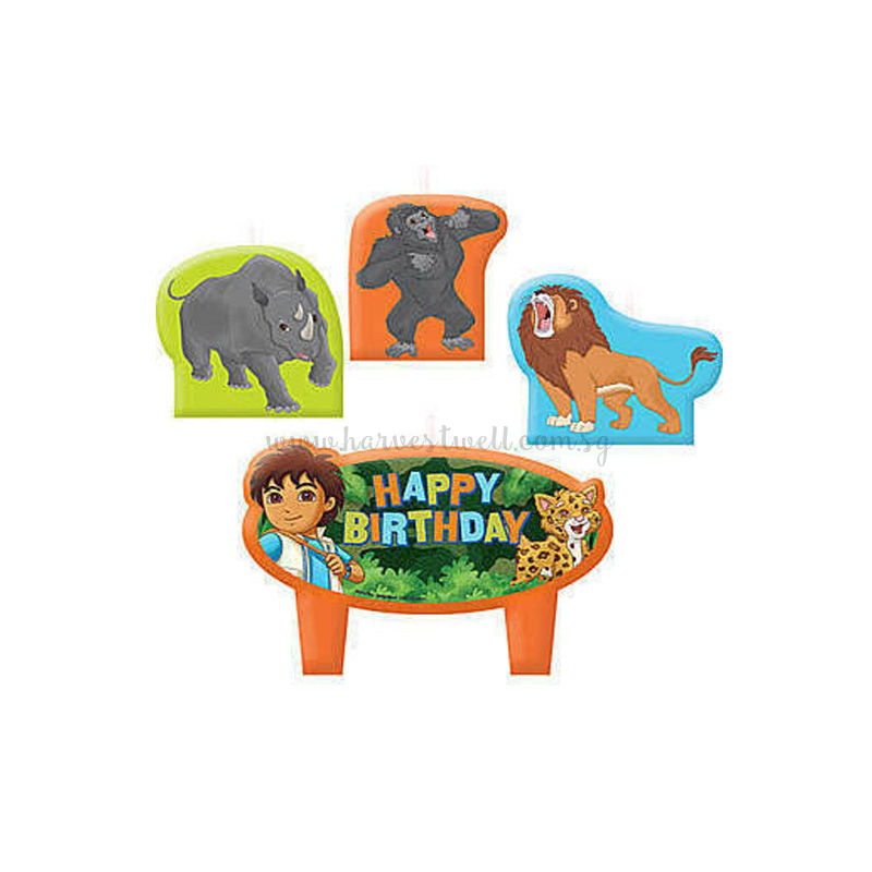 Go Diego Go! Birthday Candle Set