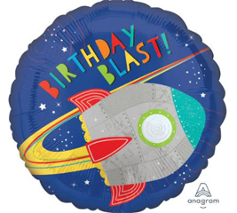 Birthday Blast Mylar Balloon