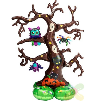 Creepy Tree Halloween Airloonz Decoration Balloon Set