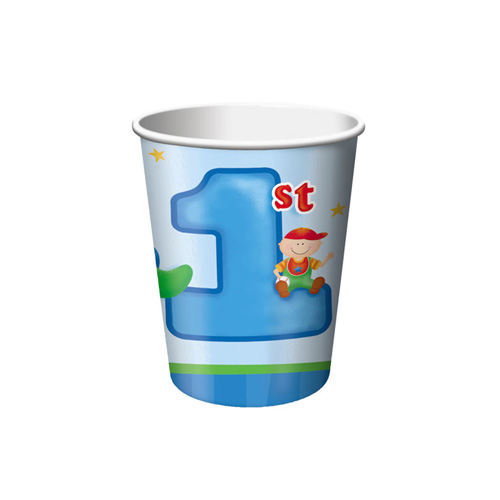 Fun At One Baby Boy Paper Cup