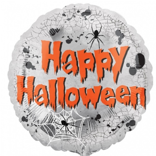 Gothic Mirror Happy Halloween Mylar Balloon