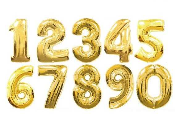 gold foil numbers