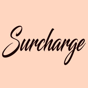 Early Surcharge for delivery between 9.30am - 10am