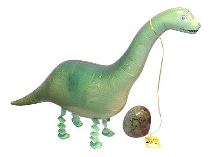 Walking Pet Dinosaur Balloon - Super Sauras