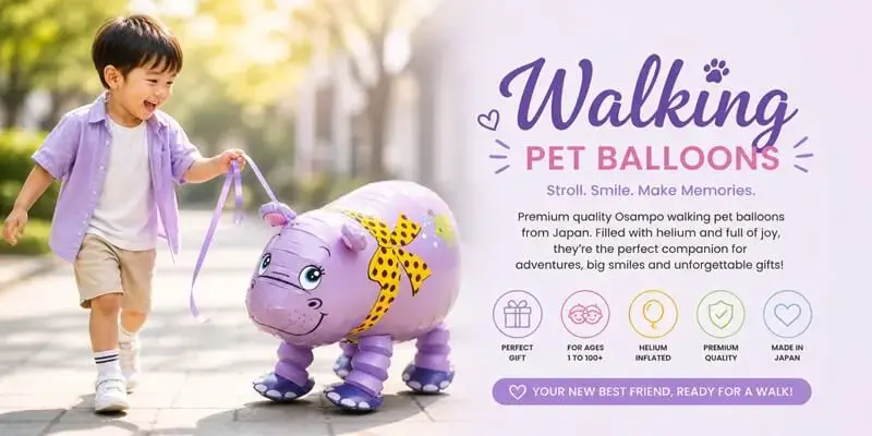 walking pet balloons