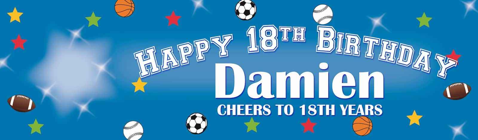 Birthday Sports Customized Banner Singapore