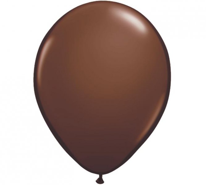 Brown Colour Helium Latex Balloon Singapore