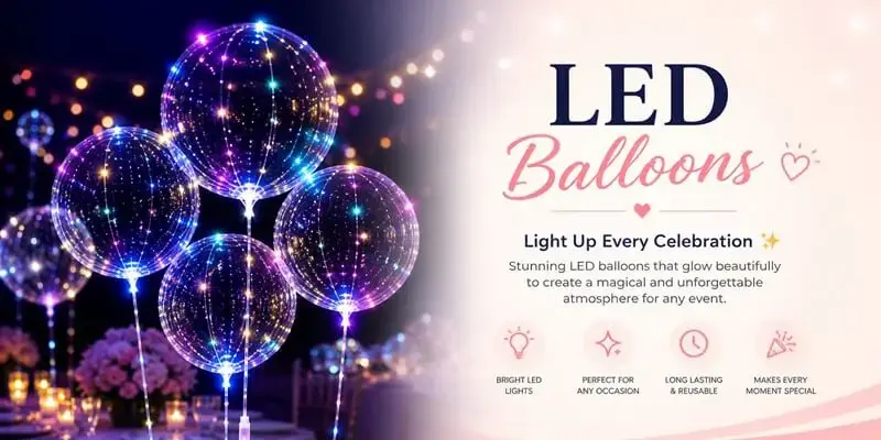 led bubble balloons