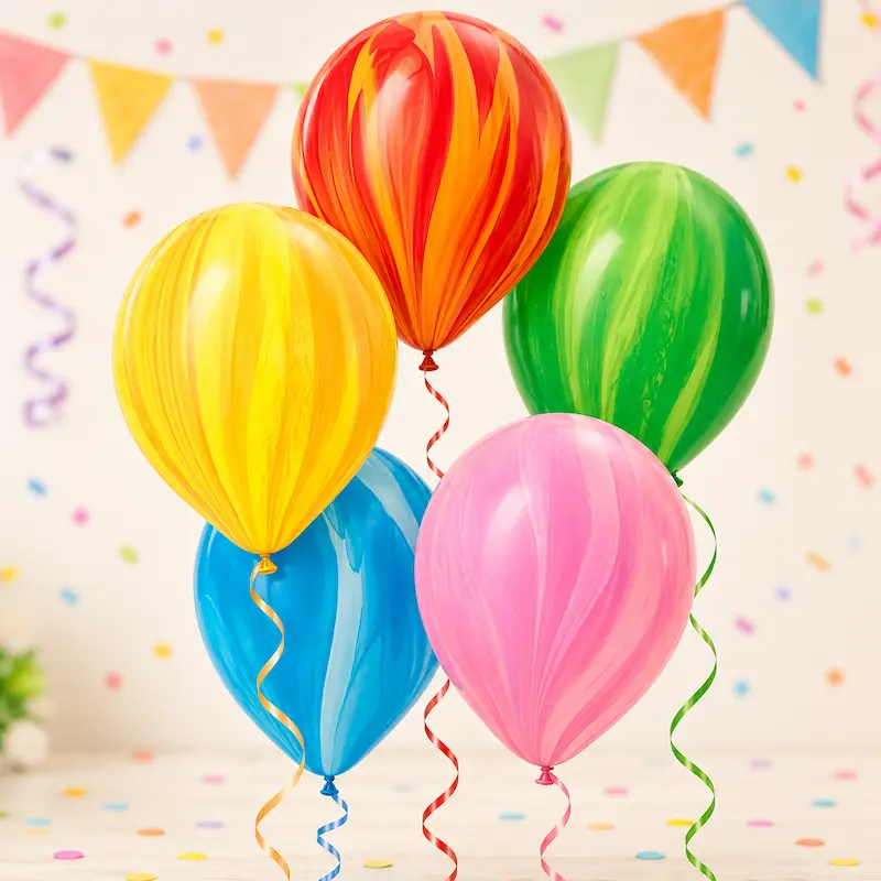 pattern design printed balloons