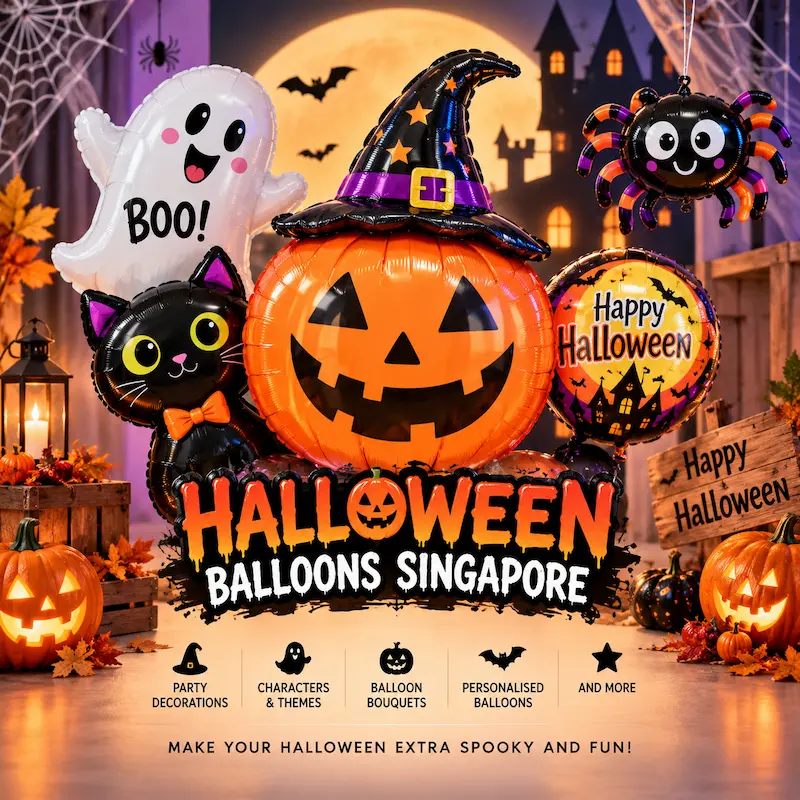 halloween balloons singapore
