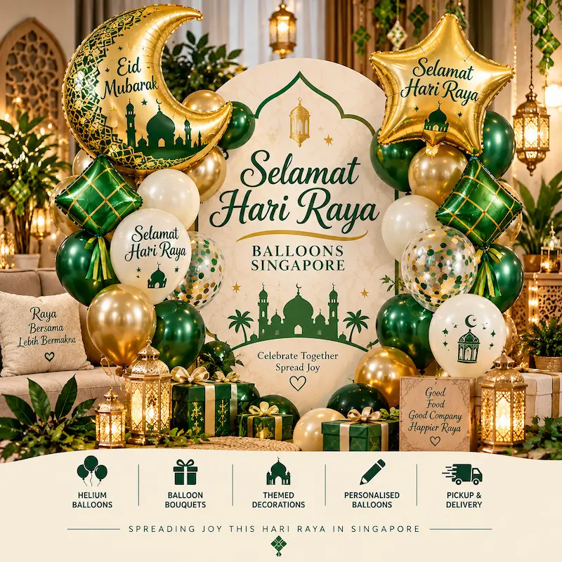 hari raya balloons singapore