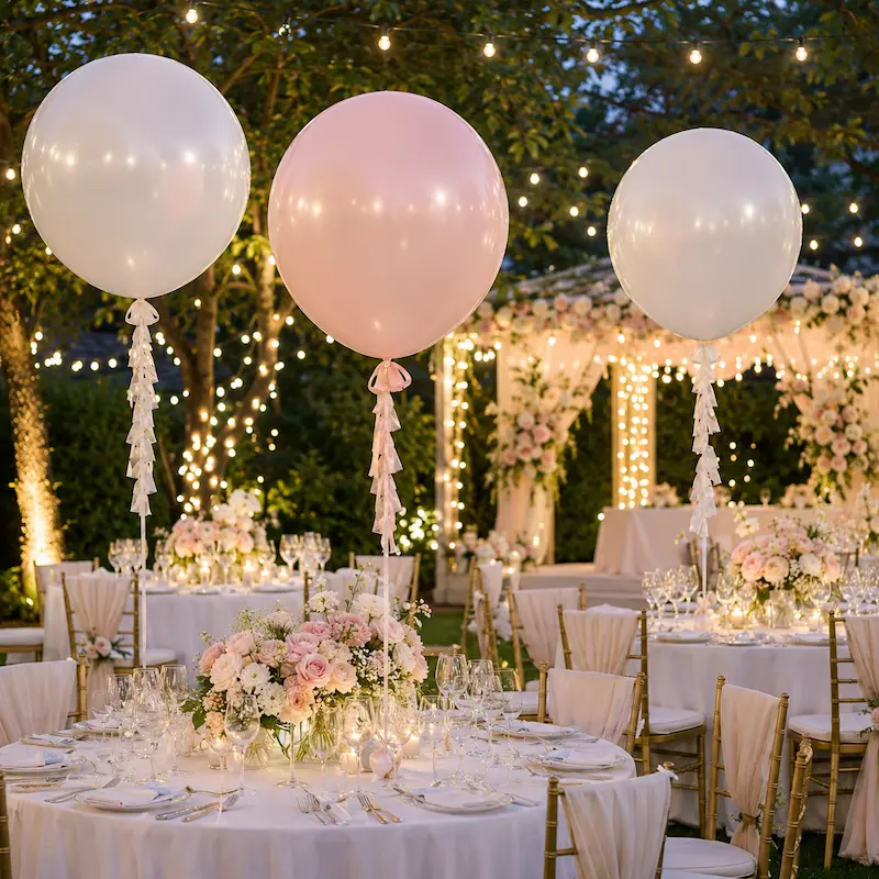jumbo round helium latex balloon