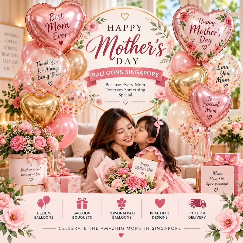 mother’s day balloons singapor