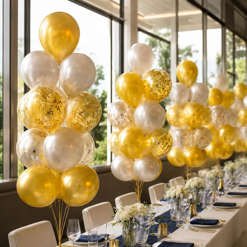 upgrade to balloon bouquets