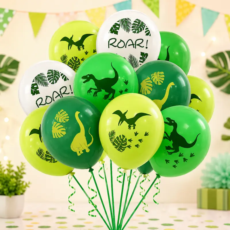charactor printed latex balloons