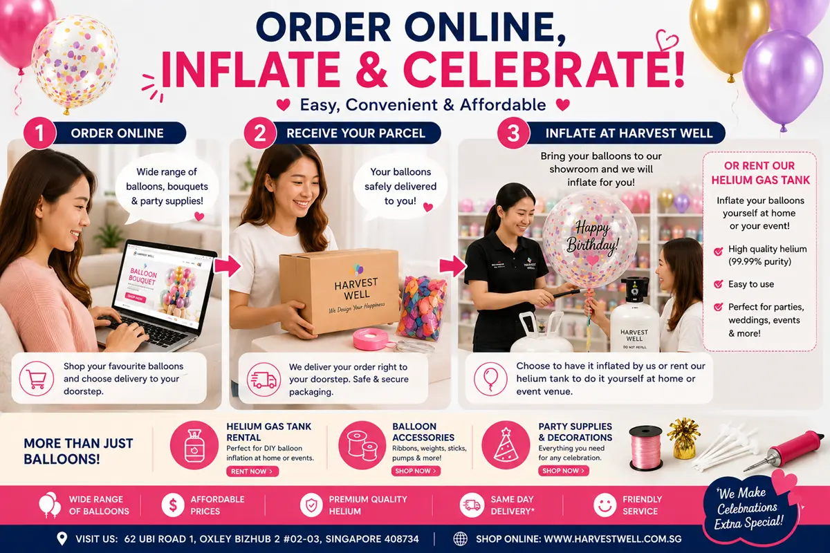 Where To Buy Cheap Helium Balloons In Singapore