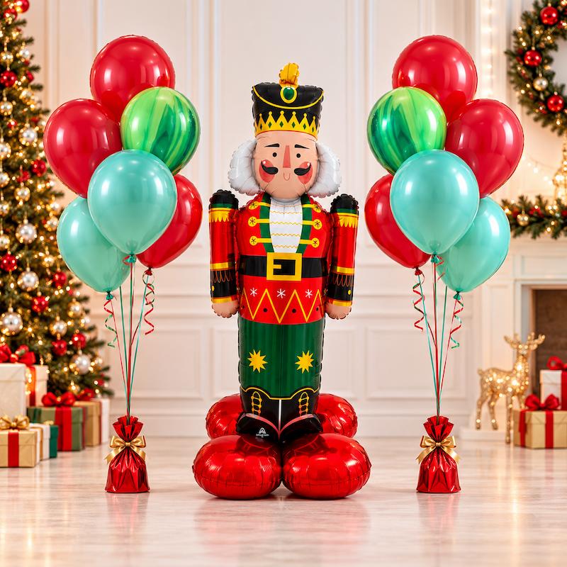 Christmas Nutcracker Airloonz Decoration Balloon Set Singapore