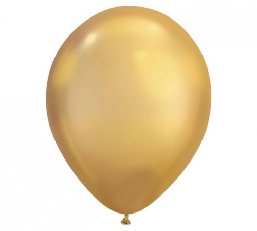 Chrome Gold Helium Latex Balloon Singapore