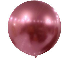 Chrome Velvet Jumbo Round Shape Helium Latex Balloon Singapore